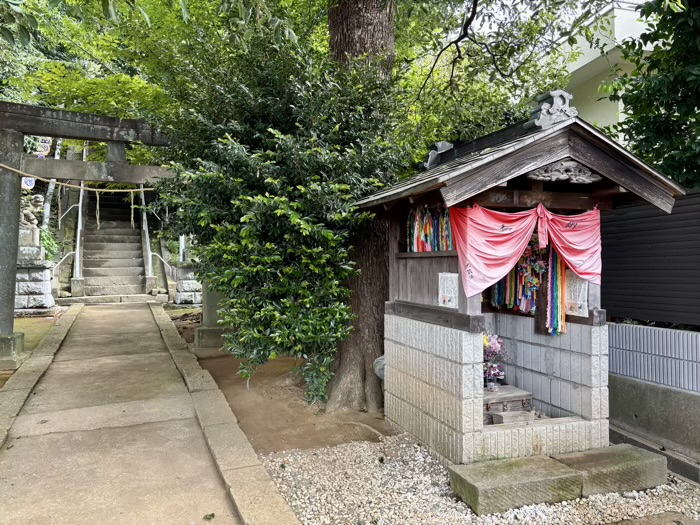 鷺沼 有馬神明神社 子育地蔵尊