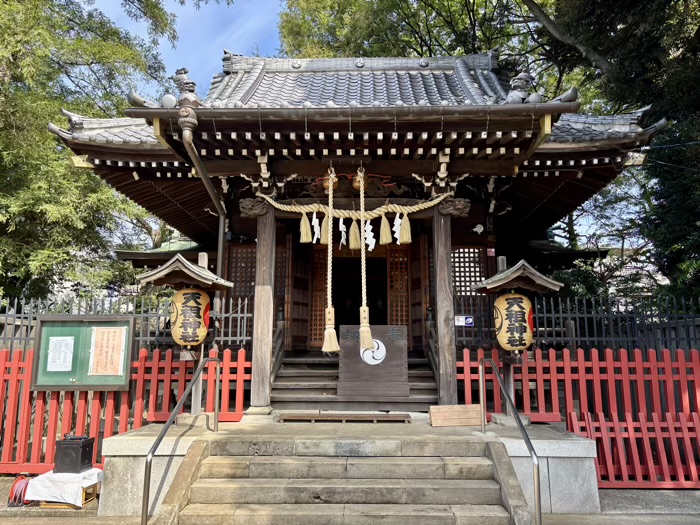 世田谷区　中町天祖神社　社殿