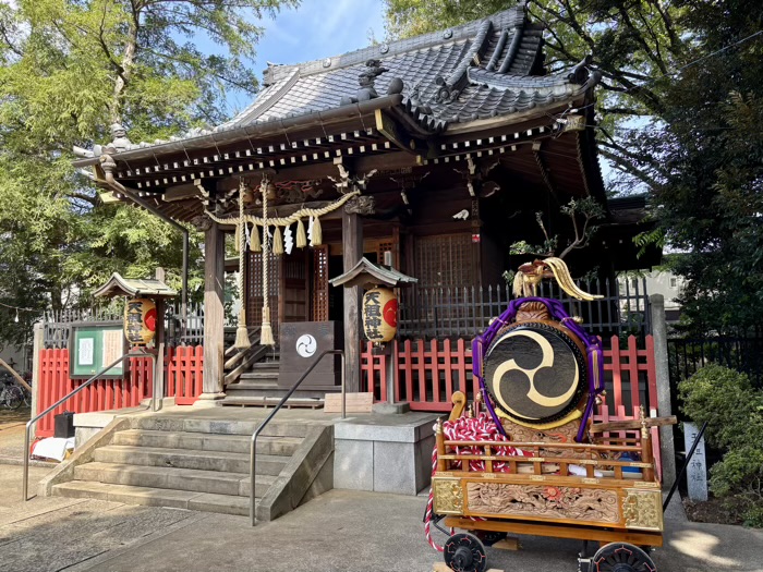 世田谷区　中町天祖神社　例大祭