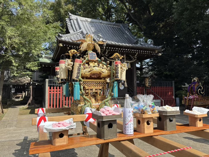 世田谷区　中町天祖神社　例大祭