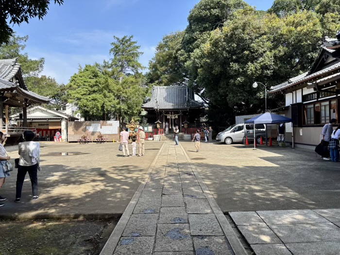 世田谷区　中町天祖神社　例大祭