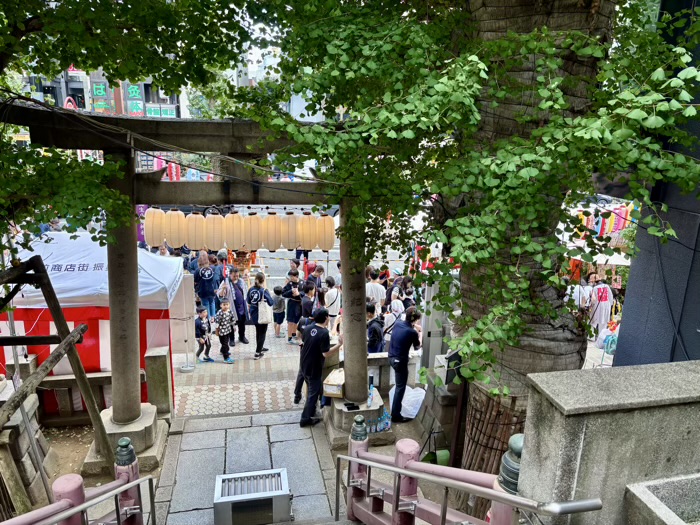 目黒　誕生八幡神社　例大祭