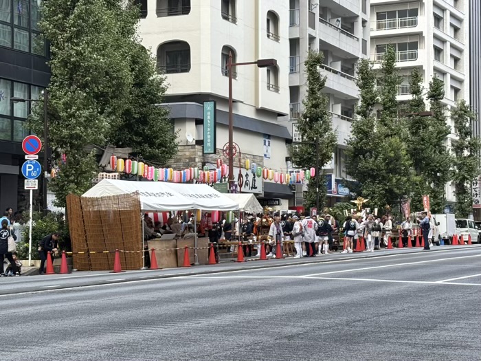 目黒　誕生八幡神社　例大祭