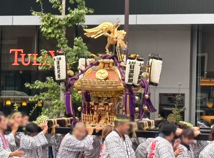 目黒　誕生八幡神社　例大祭