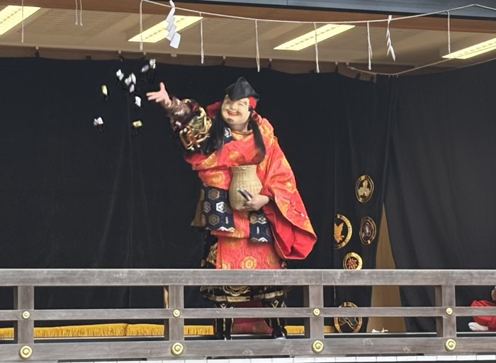 田奈　神鳥前川神社　例大祭　石見神楽「恵比須」
