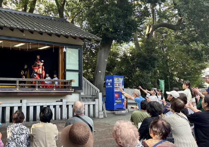 田奈　神鳥前川神社　例大祭　石見神楽「恵比須」