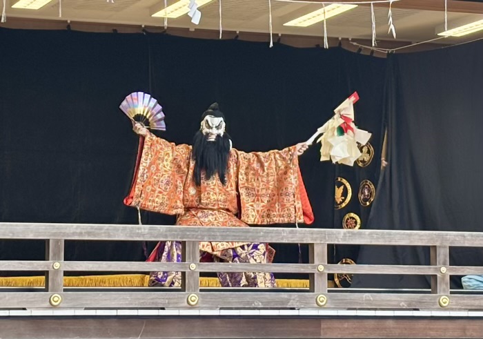 田奈　神鳥前川神社　例大祭　石見神楽「大蛇」