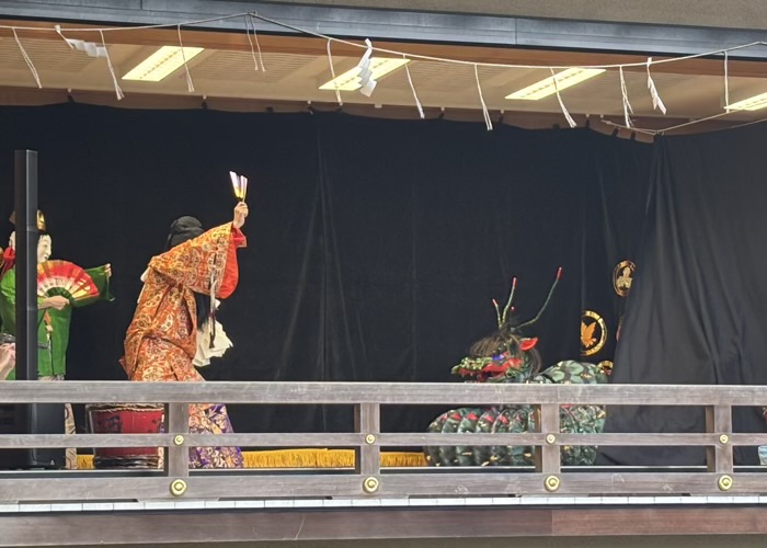田奈　神鳥前川神社　例大祭　石見神楽「大蛇」