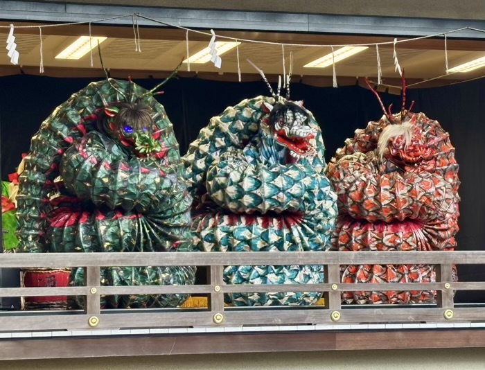 田奈　神鳥前川神社　例大祭　石見神楽「大蛇」