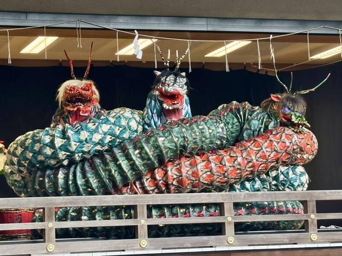 田奈　神鳥前川神社　例大祭　石見神楽「大蛇」