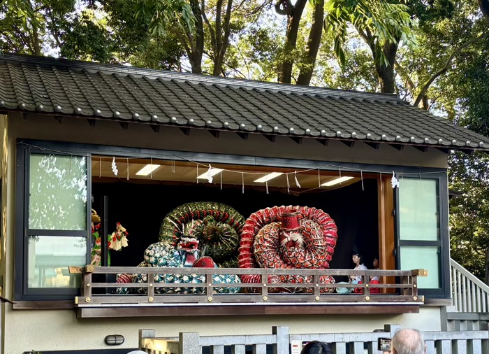 田奈　神鳥前川神社　例大祭　石見神楽「大蛇」