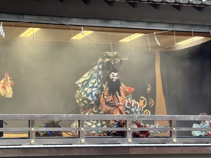 田奈　神鳥前川神社　例大祭　石見神楽「大蛇」