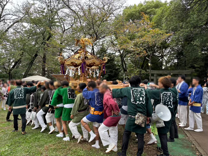 長津田　大石神社　例大祭　神輿渡御