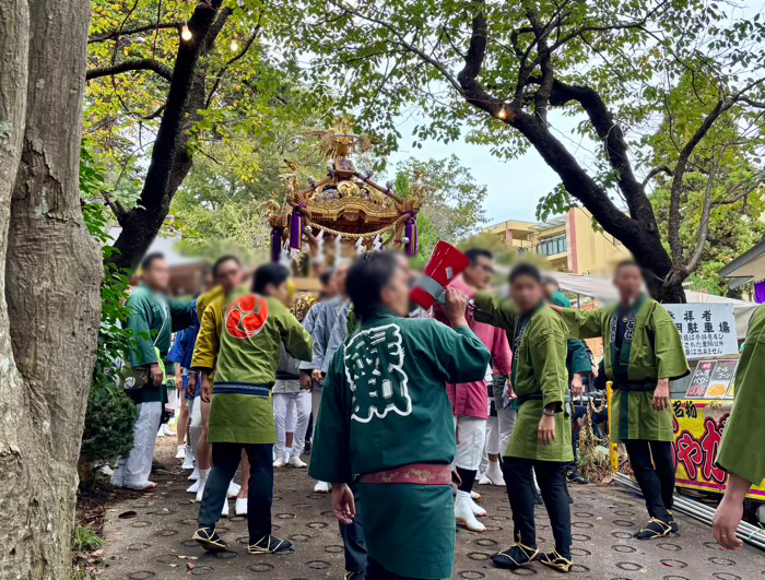 長津田　大石神社　例大祭　神輿渡御