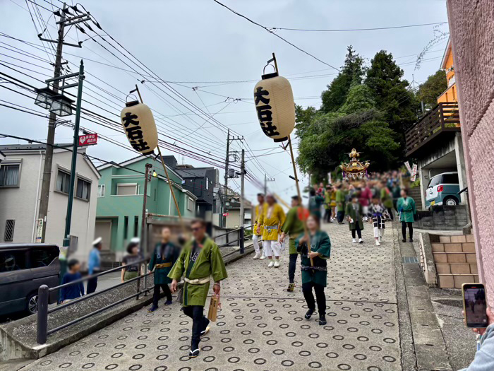 長津田　大石神社　例大祭　神輿渡御