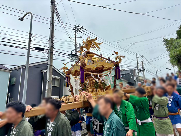 長津田　大石神社　例大祭　神輿渡御