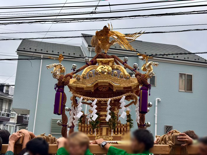 長津田　大石神社　例大祭　神輿渡御