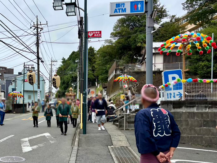 長津田　大石神社　例大祭　神輿渡御