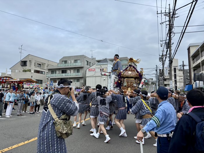 あざみ野　驚神社　例大祭