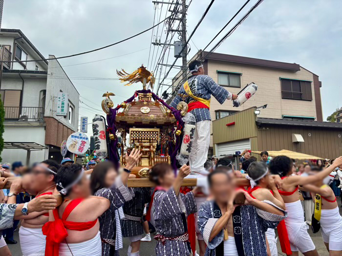 あざみ野　驚神社　例大祭