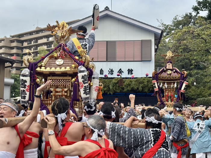 あざみ野　驚神社　例大祭