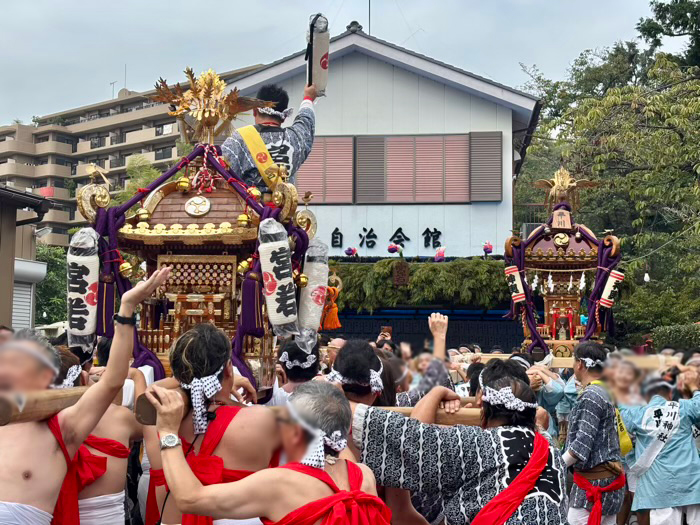 あざみ野　驚神社　例大祭