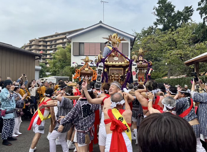 あざみ野　驚神社　例大祭