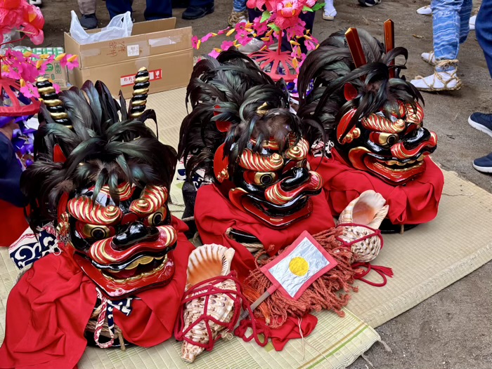 あざみ野　驚神社　例大祭　牛込獅子舞