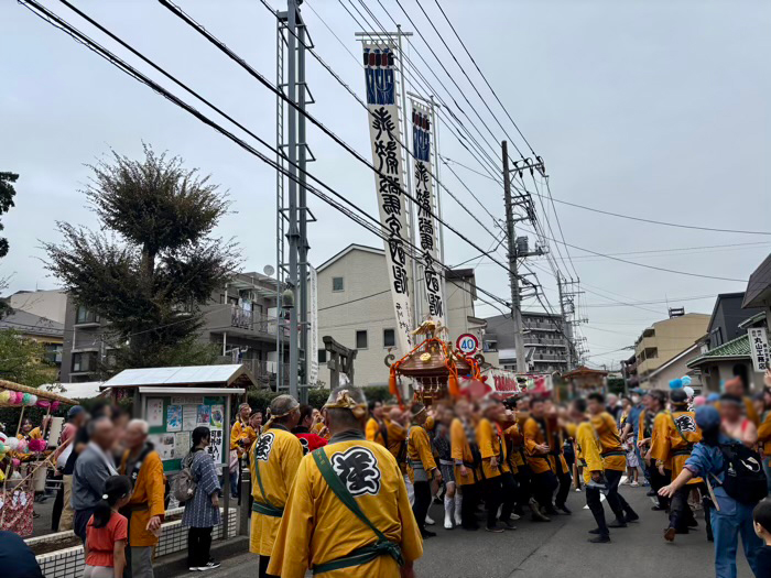 あざみ野　驚神社　例大祭