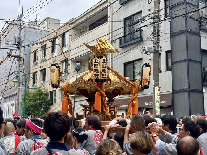 世田谷　上野毛稲荷神社　例大祭