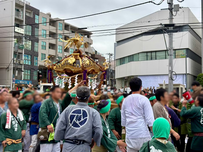 長津田　大石神社　例大祭　神輿渡御