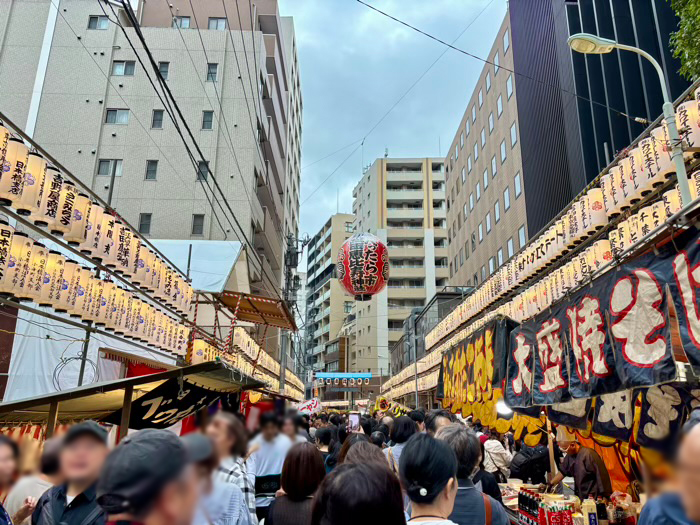 日本橋　宝田恵比寿神社　べったら市
