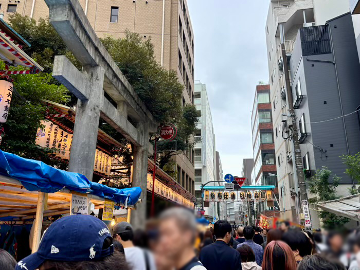日本橋　椙森神社　椙森恵比寿神大祭（べったら市）