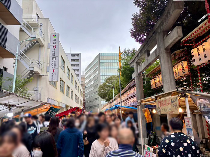 日本橋　椙森神社　椙森恵比寿神大祭（べったら市）