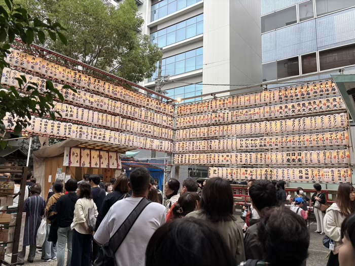 日本橋　椙森神社　椙森恵比寿神大祭（べったら市）