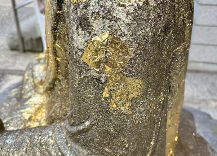 目黒 大圓寺 薬師如来 金箔貼り