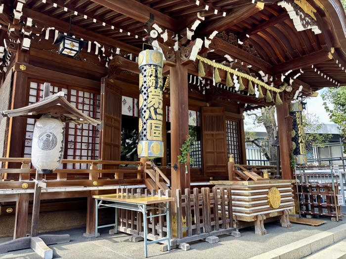 東京　目黒　大鳥神社　社殿
