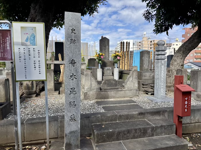 不動前 目黒不動尊 甘藷先生のお墓