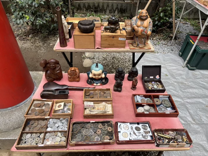 新宿 花園神社 青空骨董市