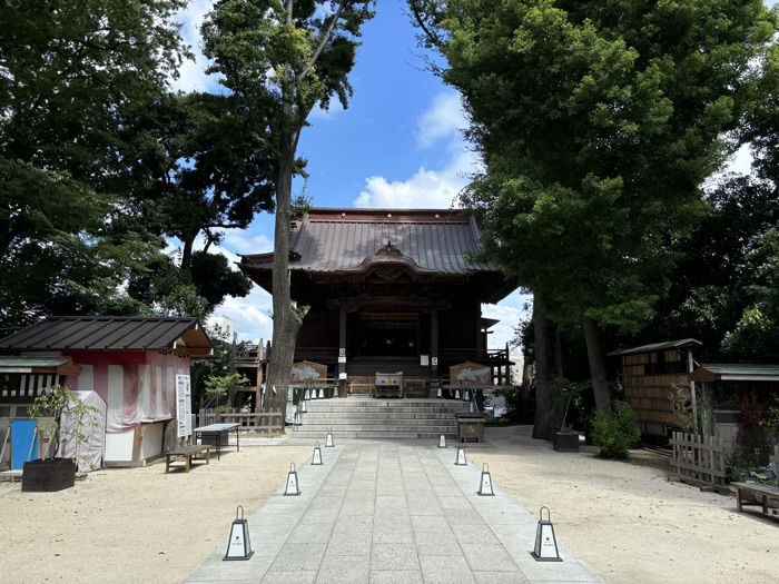 品川区 戸越八幡神社 境内