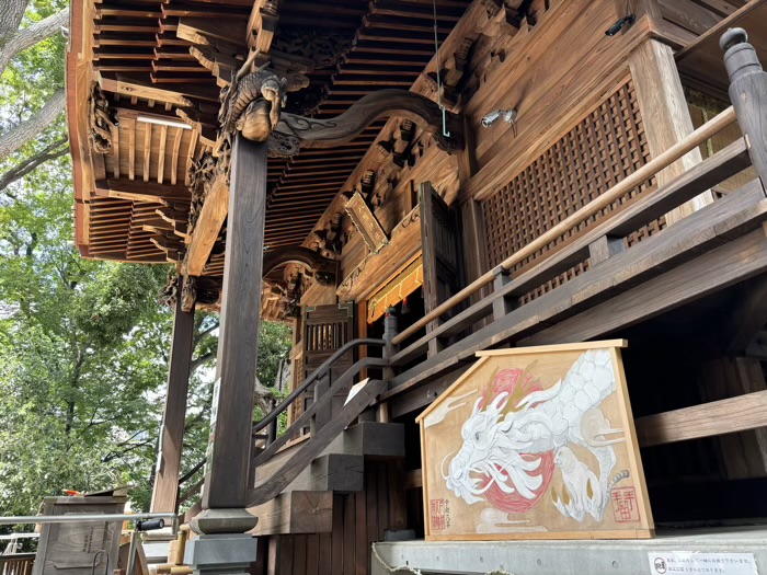 品川区 戸越八幡神社 社殿