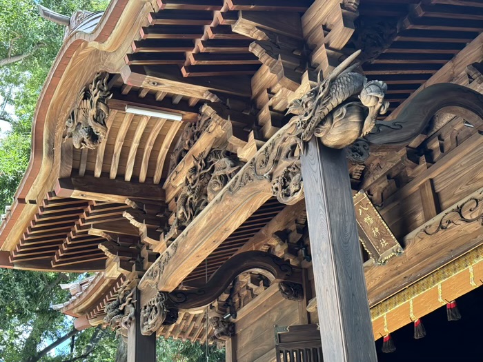 品川区 戸越八幡神社 社殿