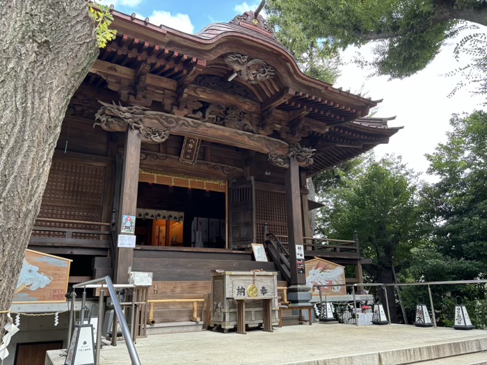 品川区 戸越八幡神社 社殿