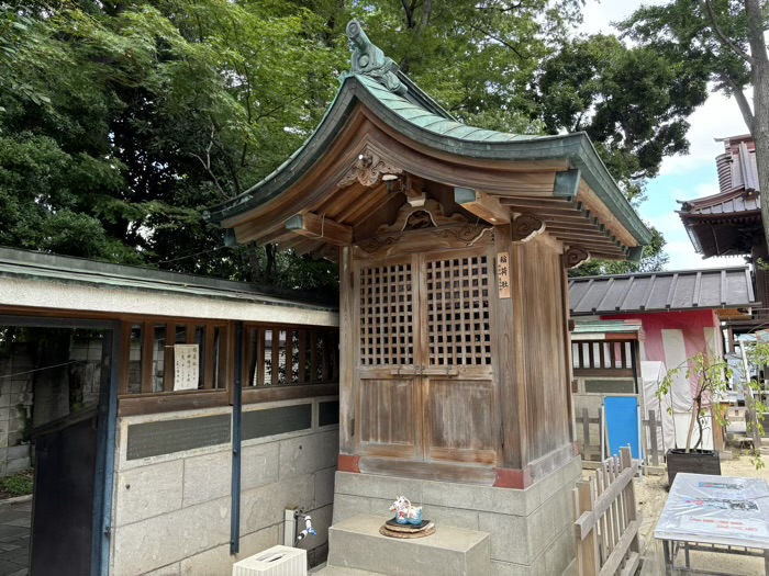 品川区 戸越八幡神社 旧稲荷社