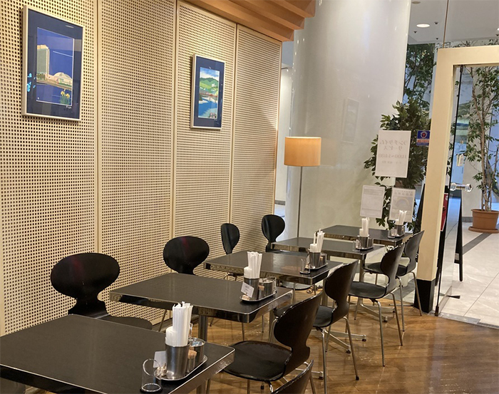 新宿　カフェ・ラフィーネ　ワシントンホテル店