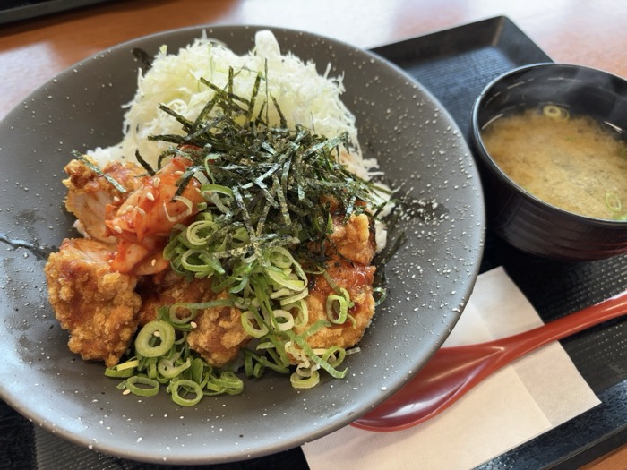 からあげ専門店「からやま」 キムから丼