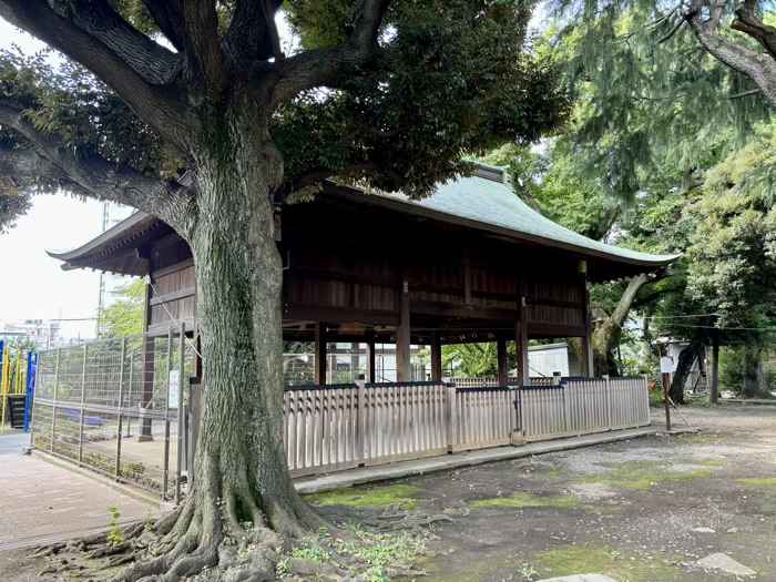 荏原町 旗岡八幡神社 絵馬殿