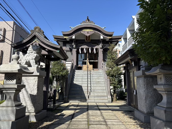 新宿区 神楽坂若宮八幡神社