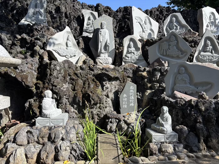 文京区　無量山 真珠院　築山・庭園