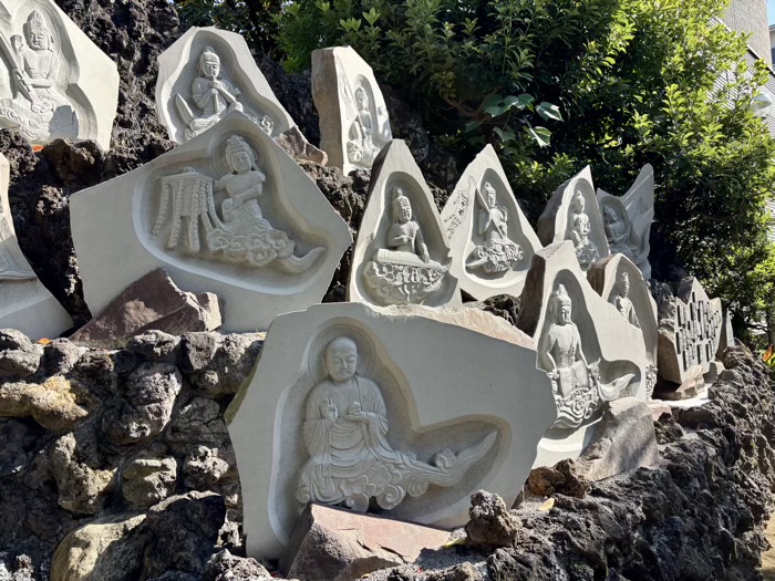 文京区　無量山 真珠院　築山・庭園